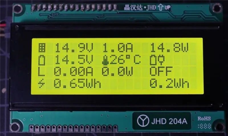 ARDUINO PWM SOLAR ŞARJ KONTROL CİHAZI (V 2.02)