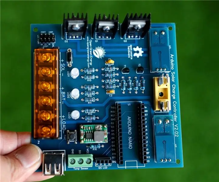 CONTRLEUR DE CHARGE SOLAIRE ARDUINO PWM (V 2.02) : 25 étapes (avec photos)