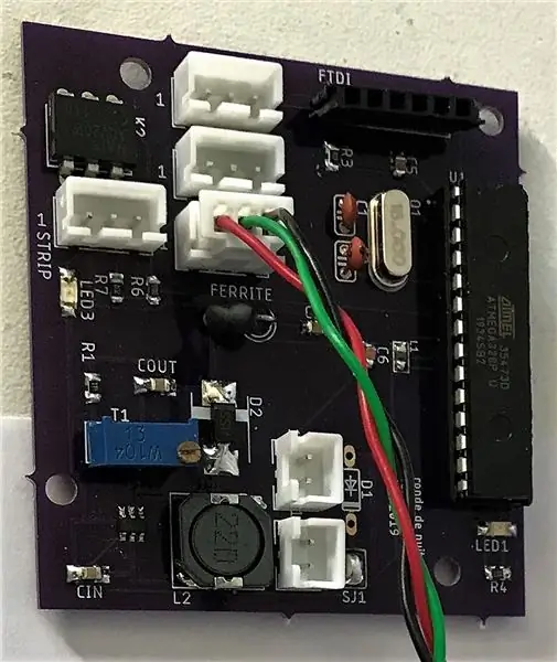 El controlador de PCB