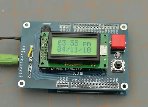 Ua Nws: Siv LCD UI thiab Propeller Platform SD