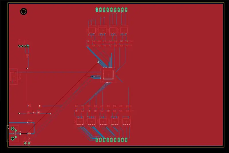 การออกแบบ PCB คอนโทรลเลอร์