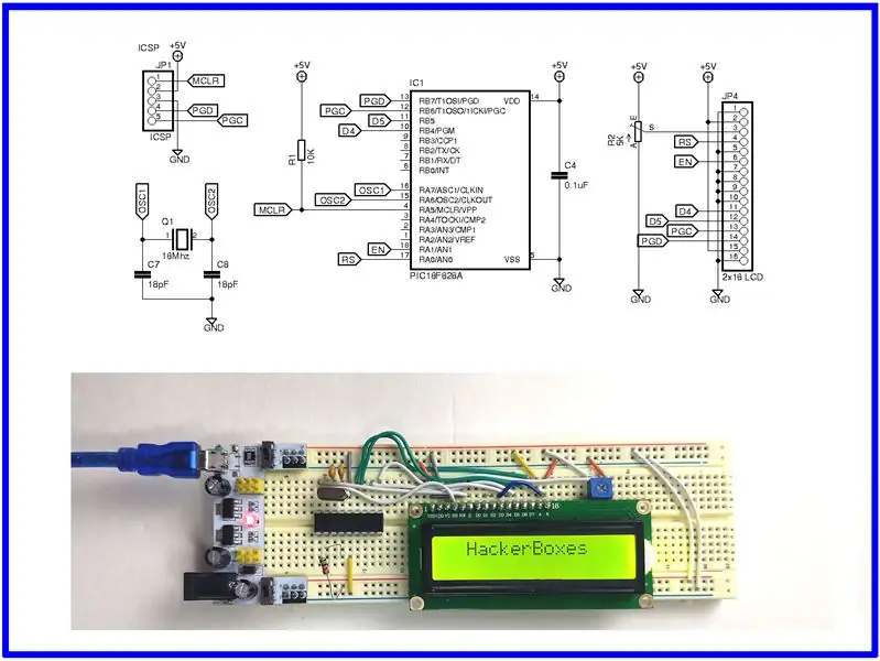 Pagmamaneho ng isang LCD Output Module