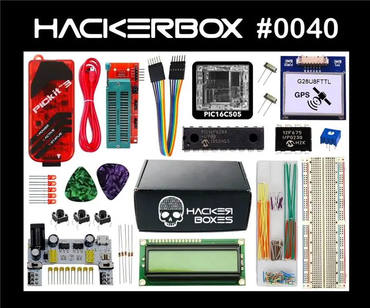 HackerBox 0040: PIC of Destiny: 9 stappe