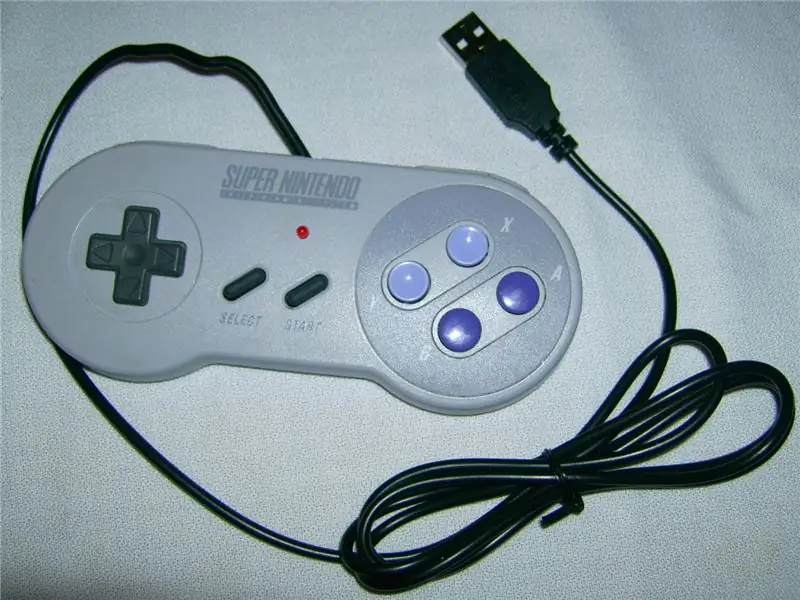 SNES USB řadič a flash disk: 8 kroků