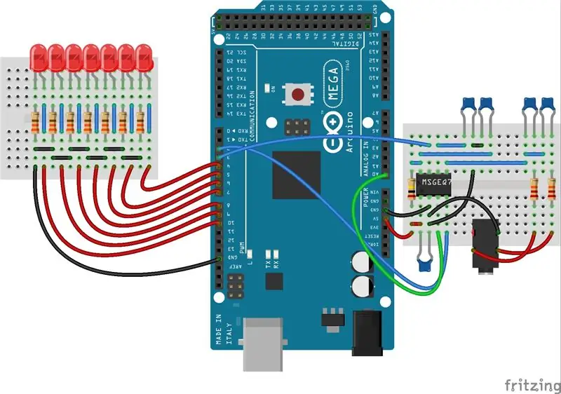 Driftsmåter: 1- LED som PWM digitale utganger