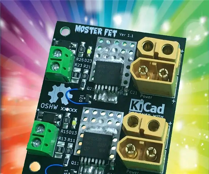 MOSTER FET - Controladores de cama con calefacción de impresora 3d MOSFET dual de 500 A y 40 voltios: 7 pasos (con imágenes)