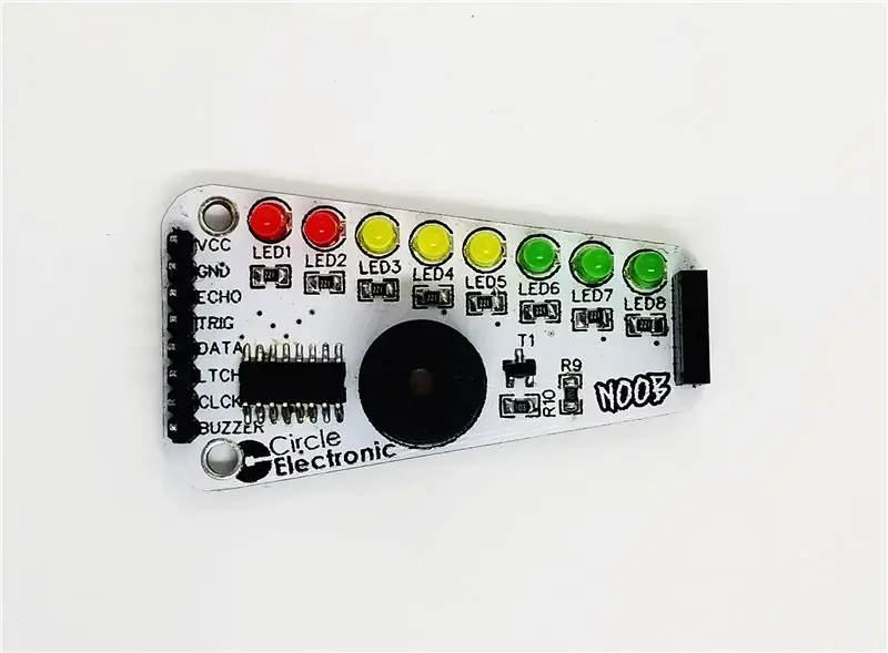 Circle Electronic Parking Sensor Board