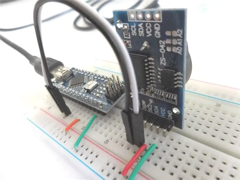 Lägg till klockmodulen DS3231 och anslut den till Arduino