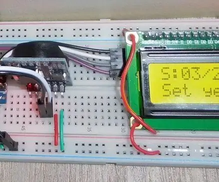 Sat, LCD zaslon, infracrveno podešavanje: 6 koraka