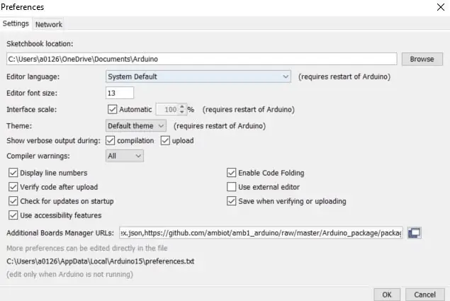 Pag-setup ng Software