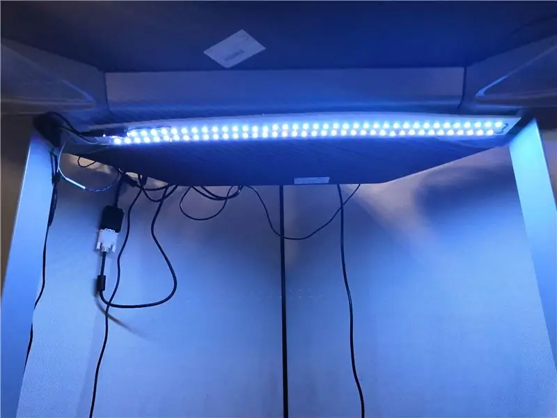 Skype Kurumsal Durumu WS2812 RGB LED Masa Altı Glow