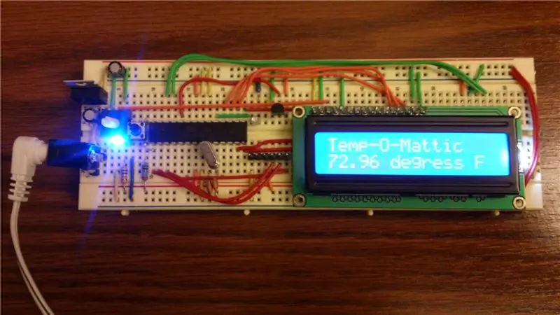 Arduino iz nič - digitalni termometer: 7 korakov (s slikami)