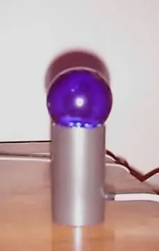 Stolná lampa z kobaltu napájaná USB: 3 kroky