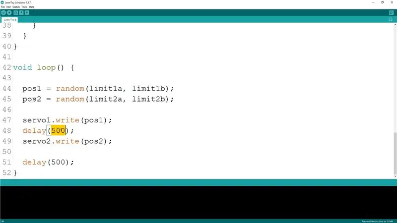 Кодът на Arduino