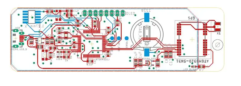 עיצוב PCB באמצעות נשר