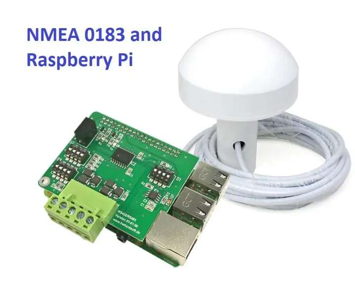 Hoe om NMEA-0183 te gebruik met framboos Pi: 6 stappe