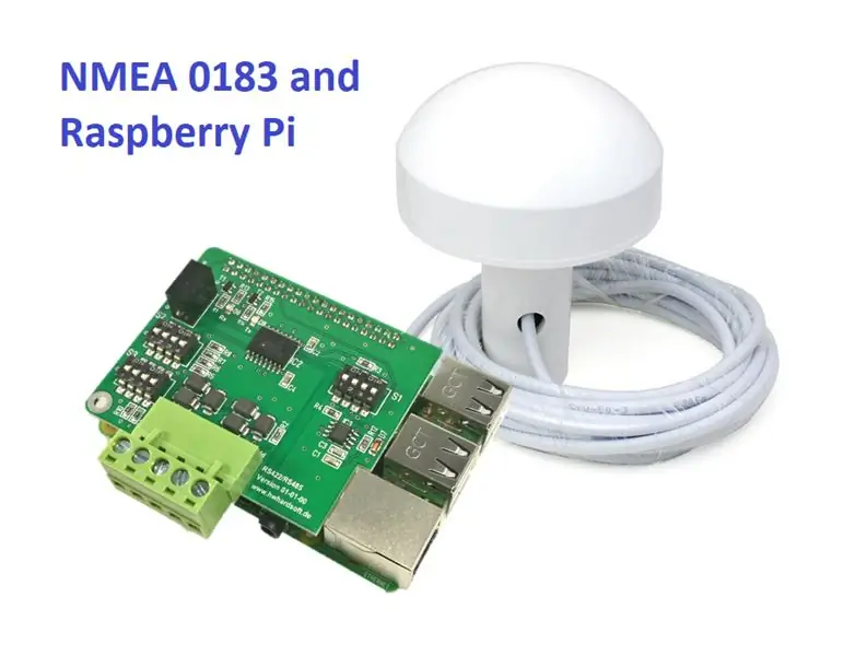 Ako používať NMEA-0183 s Raspberry Pi