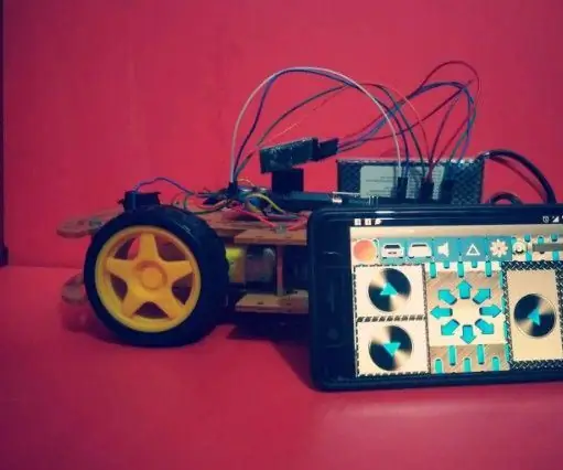 Coche RC controlado por teléfono inteligente con Arduino: 13 pasos (con imágenes)