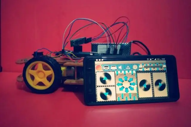 RC auto ovládané chytrým telefonem pomocí Arduina