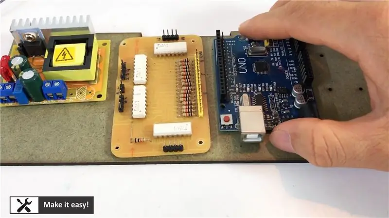 PCB/ Düyməni quraşdırın və Kabel çəkin