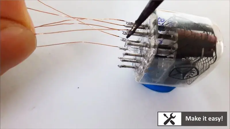 Hacer cable para tubo Nixie