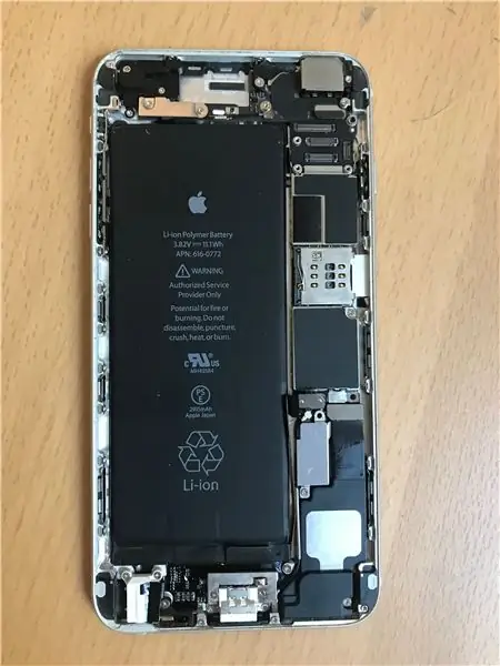 Vervanging van die iPhone 6 Plus -battery: gids om die interne battery te vervang