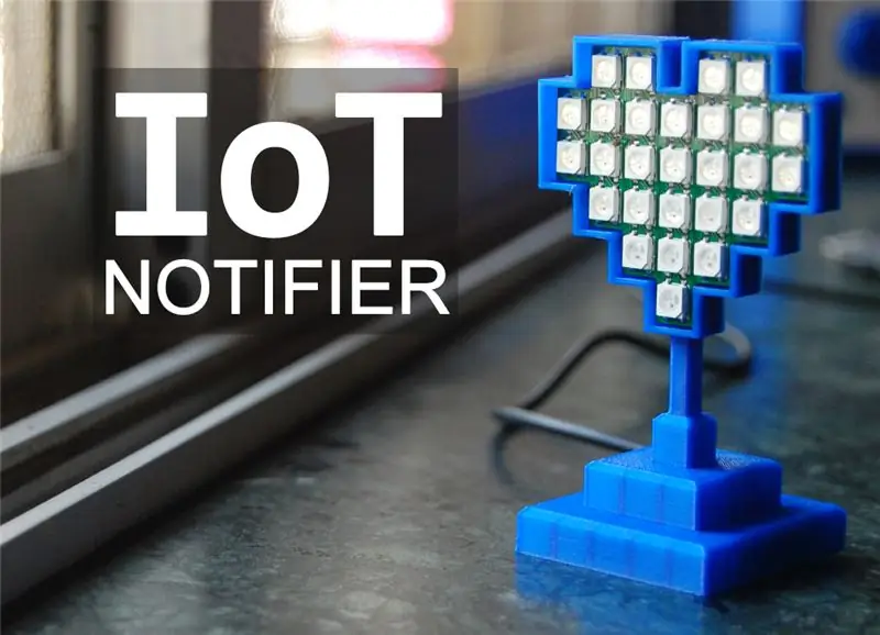 Notificador IoT usando ESP-12E