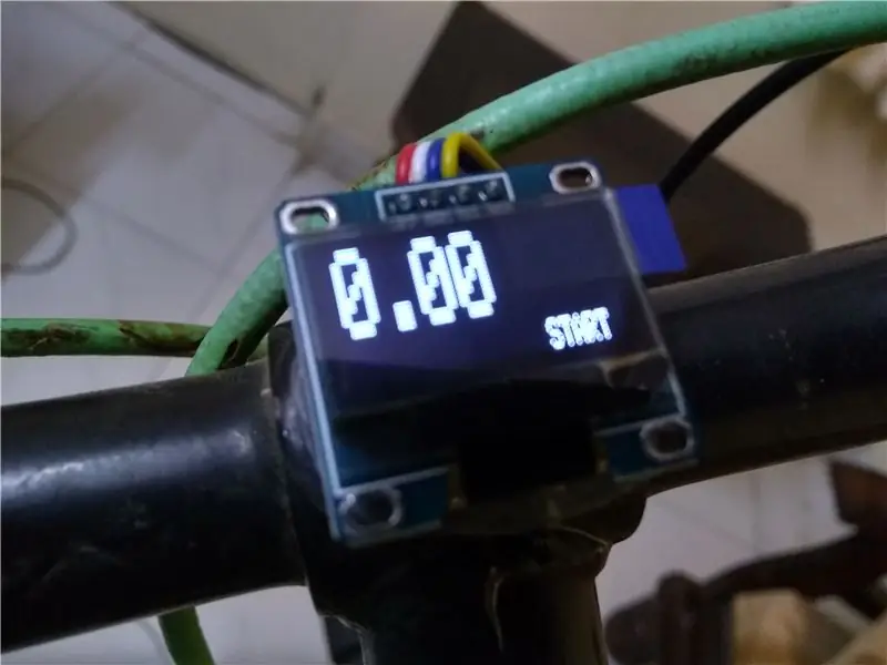 DIY cyclus snelheidsmeter