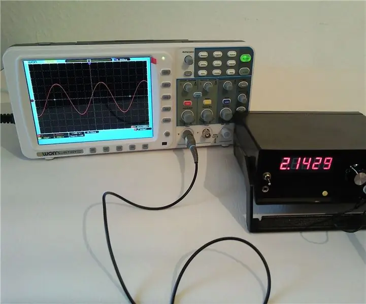 Generador de senyal RF: 8 passos (amb imatges)