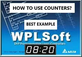 Comment utiliser le compteur dans le schéma à contacts ? | Delta WPLSoft