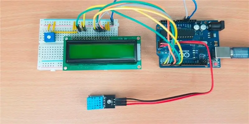 Доорх зурагт үзүүлсэн шиг Arduino хянагчаар дамжуулан цахилгаан хангамжийг холбоно уу