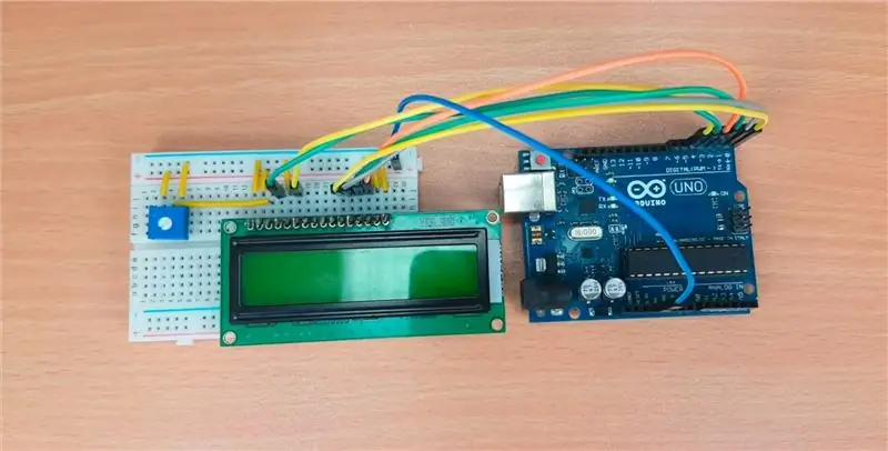 Sambungkan Arduino Ground Pin ke Ground Ground dari Bread Board