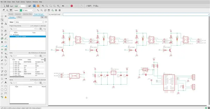 Reka Bentuk PCB: Organisasi Skematik dan Komponen