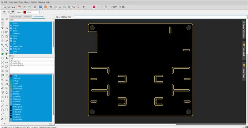 Conception de circuits imprimés: bords et trous de montage