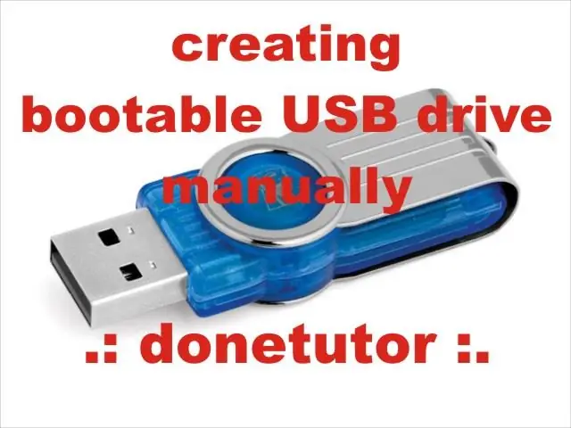 Paano Lumikha ng isang Bootable USB Drive Nang Hindi Gumagamit ng Anumang Software