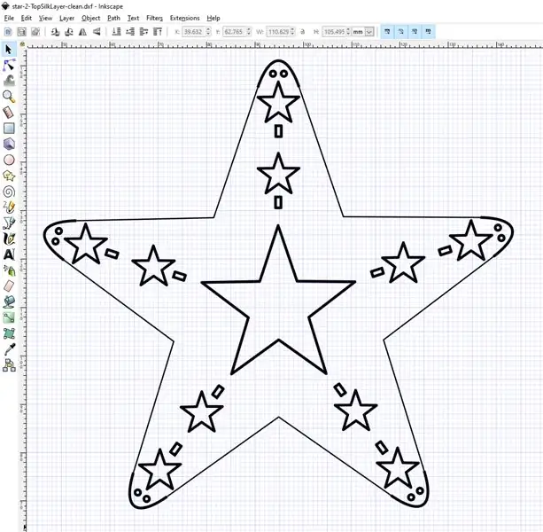 Erstellen Sie das Design in InkScape