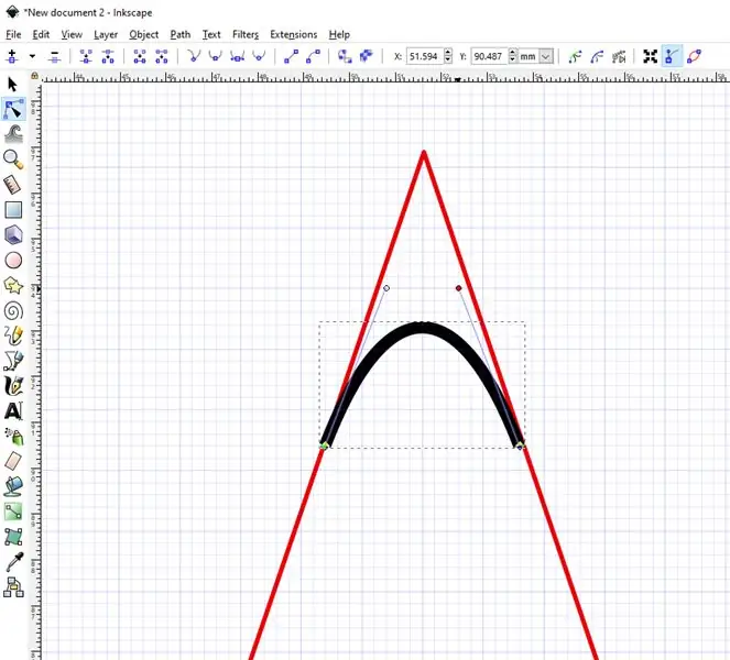 Crea il design in InkScape