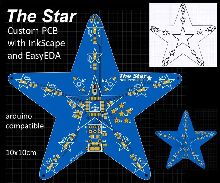 Lær hvordan du designer en tilpasset PCB med EasyEDA Online Tools: 12 trinn (med bilder)