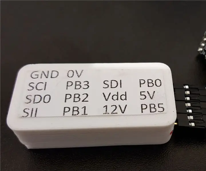 โปรแกรมเมอร์ ATTiny HV: 4 ขั้นตอน