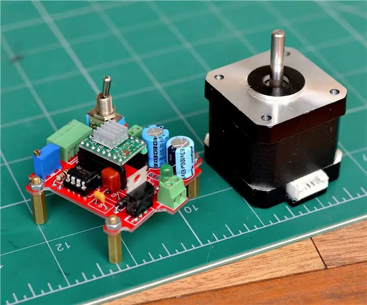 DIY Stepper Motor Controller: 6 ደረጃዎች (ከስዕሎች ጋር)