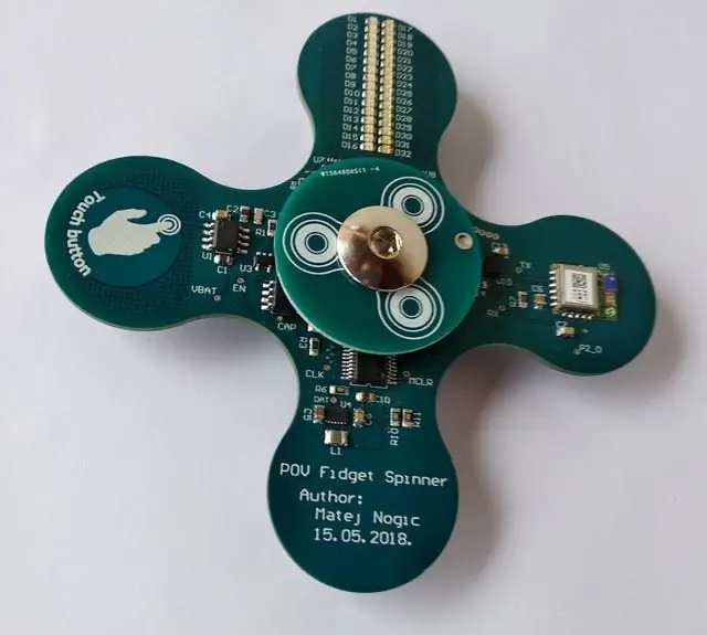 Persistance de la vision Fidget Spinner