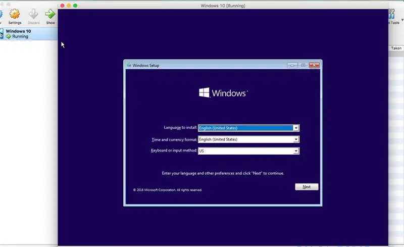 Počnite instalirati Windows 10