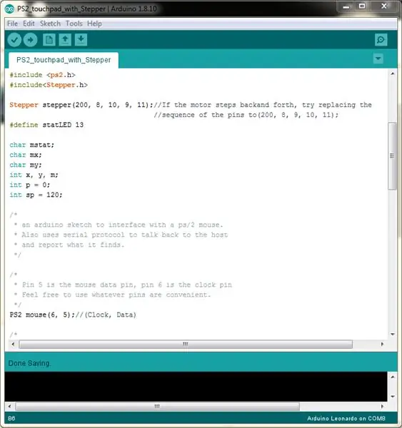 Programar el microcontrolador Arduino