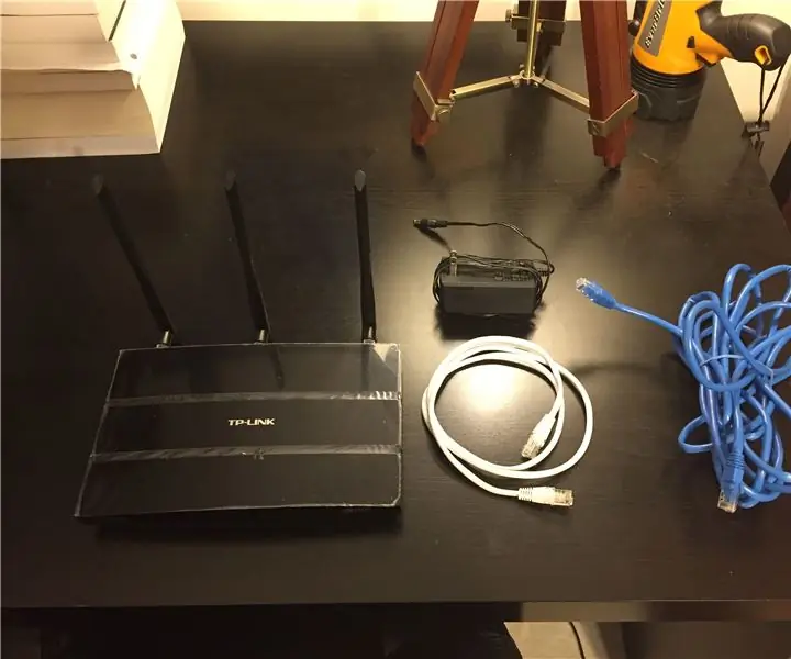 OpenWrt Home Network: 9 trin (med billeder)