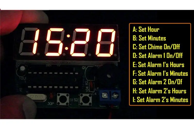 Configuración del reloj