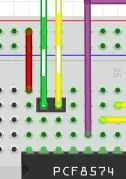 Ledningsdiagram: SDA SCL