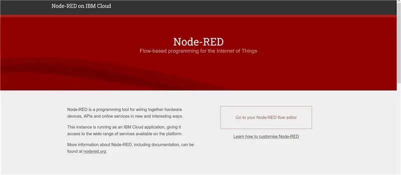 Aplikace Node-RED