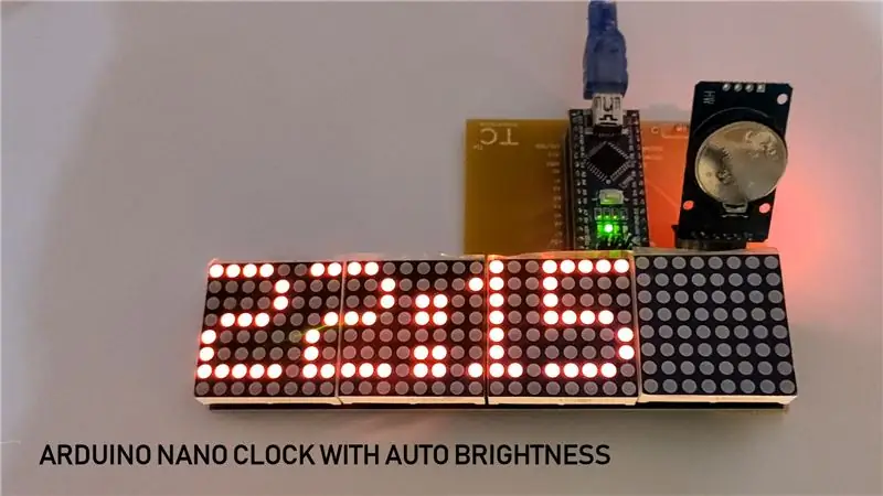 Χαρακτηριστικά Arduino Nano Clock