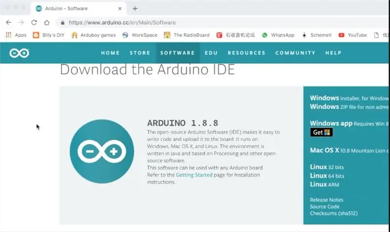 Állítsa be az Arduino IDE -t