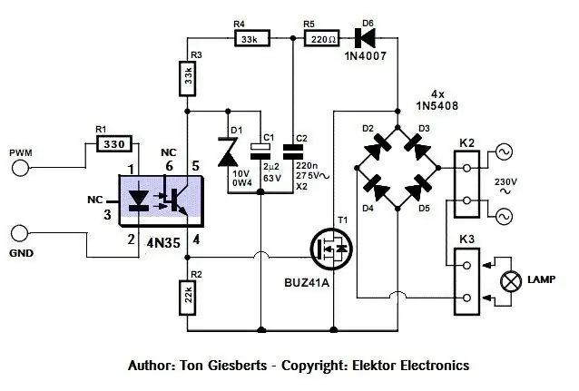 Κύκλωμα Dimmer